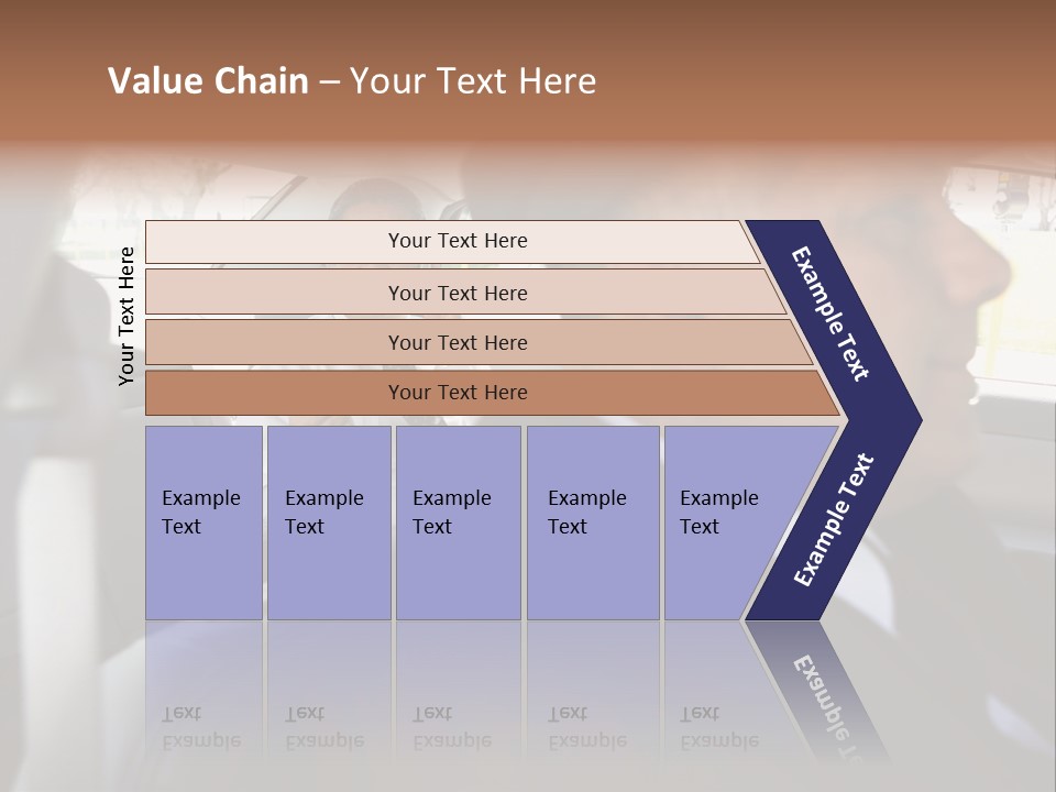 Chauffer Collar Waist PowerPoint Template