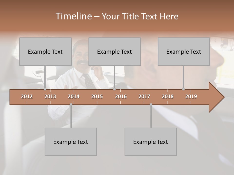 Chauffer Collar Waist PowerPoint Template