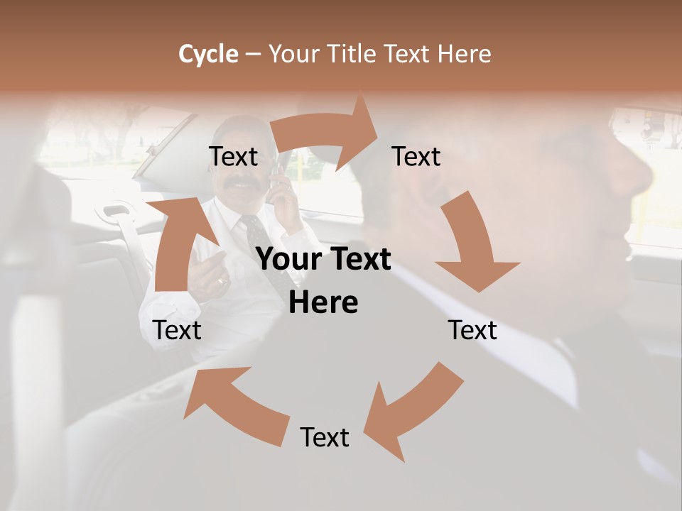 Chauffer Collar Waist PowerPoint Template