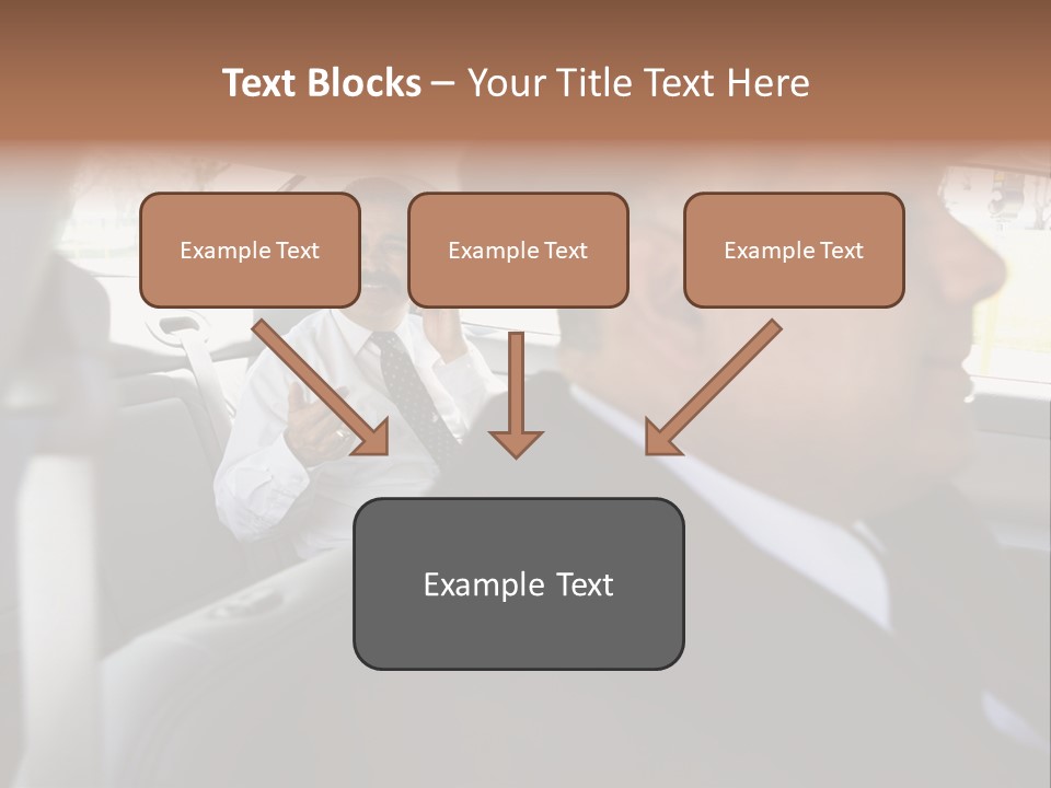 Chauffer Collar Waist PowerPoint Template