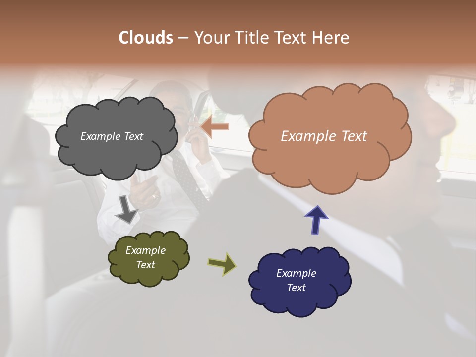 Chauffer Collar Waist PowerPoint Template
