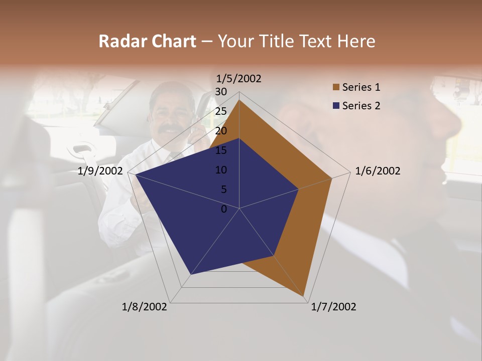Chauffer Collar Waist PowerPoint Template