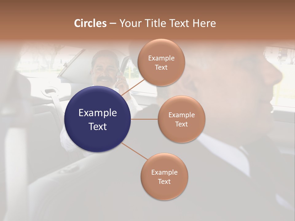 Chauffer Collar Waist PowerPoint Template