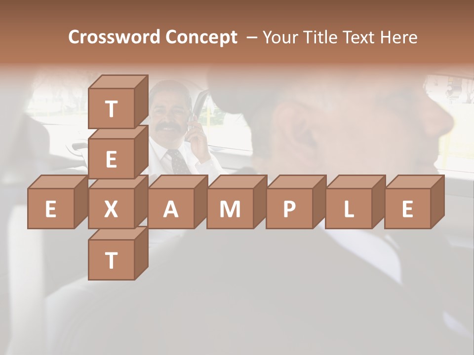 Chauffer Collar Waist PowerPoint Template