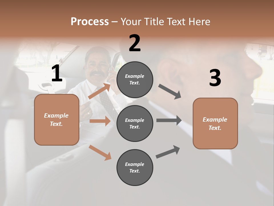 Chauffer Collar Waist PowerPoint Template