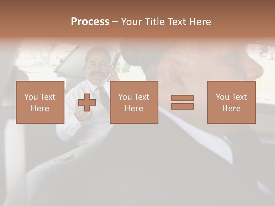 Chauffer Collar Waist PowerPoint Template