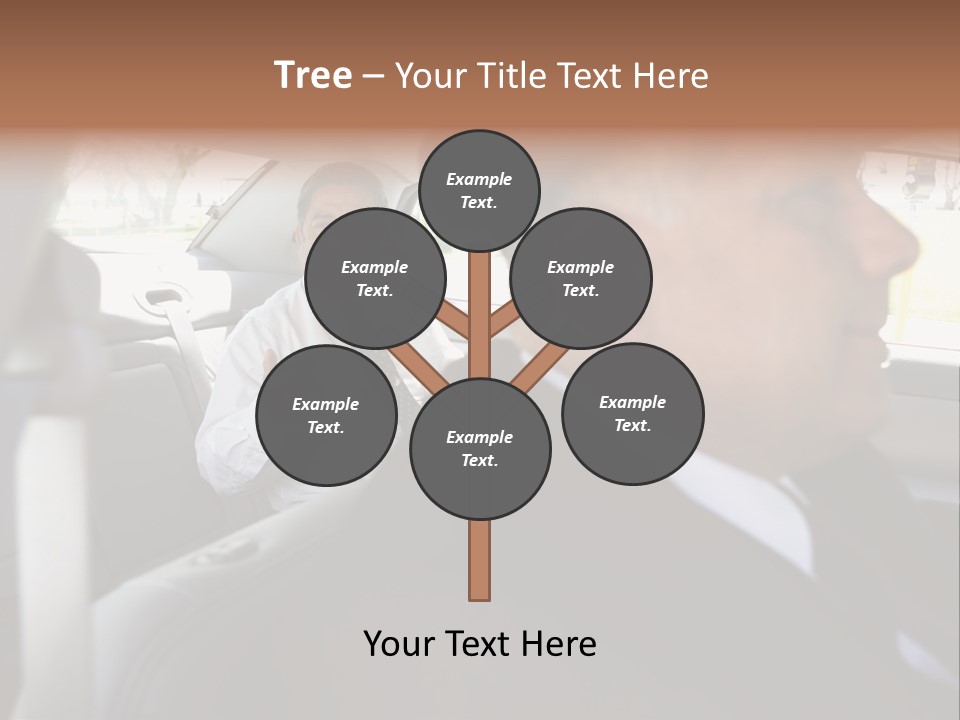 Chauffer Collar Waist PowerPoint Template