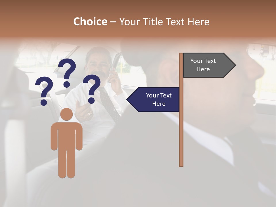 Chauffer Collar Waist PowerPoint Template