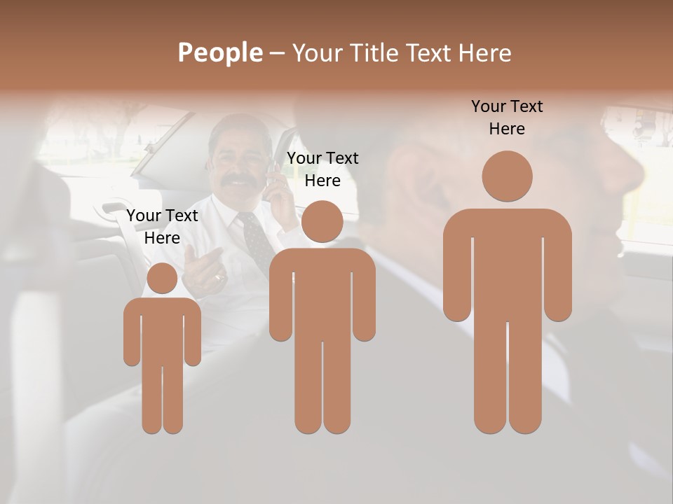 Chauffer Collar Waist PowerPoint Template