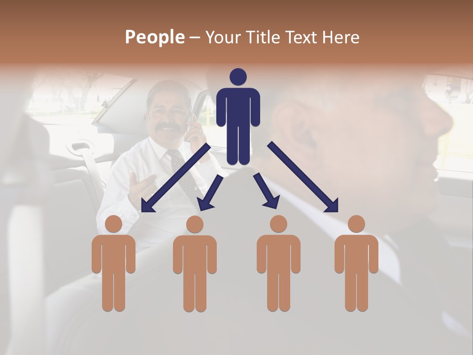 Chauffer Collar Waist PowerPoint Template