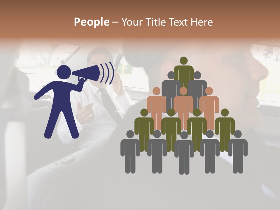 Chauffer Collar Waist PowerPoint Template