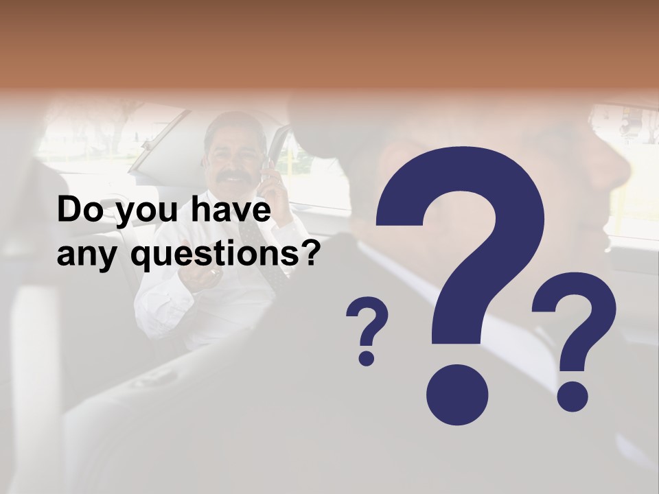 Chauffer Collar Waist PowerPoint Template