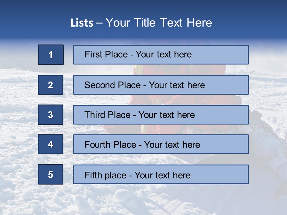 Alpine Seasonal Little PowerPoint Template