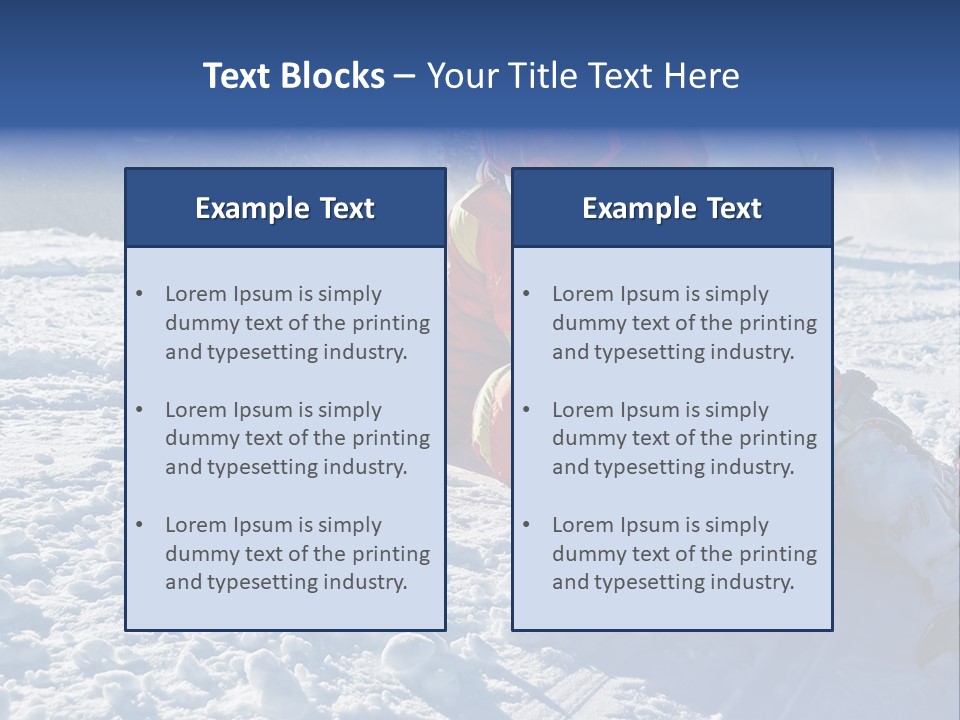 Alpine Seasonal Little PowerPoint Template