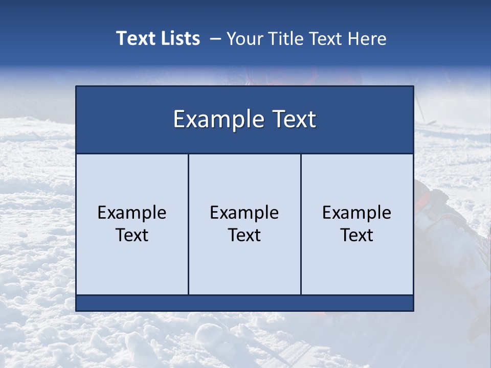 Alpine Seasonal Little PowerPoint Template