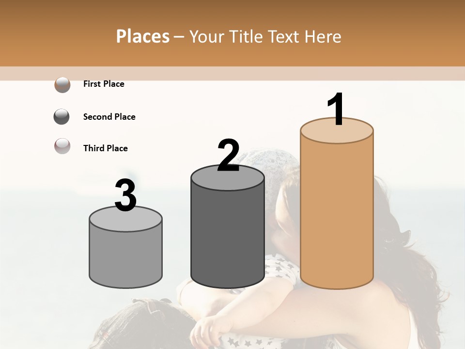 Water Brunette Lake PowerPoint Template