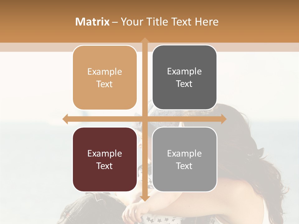 Water Brunette Lake PowerPoint Template