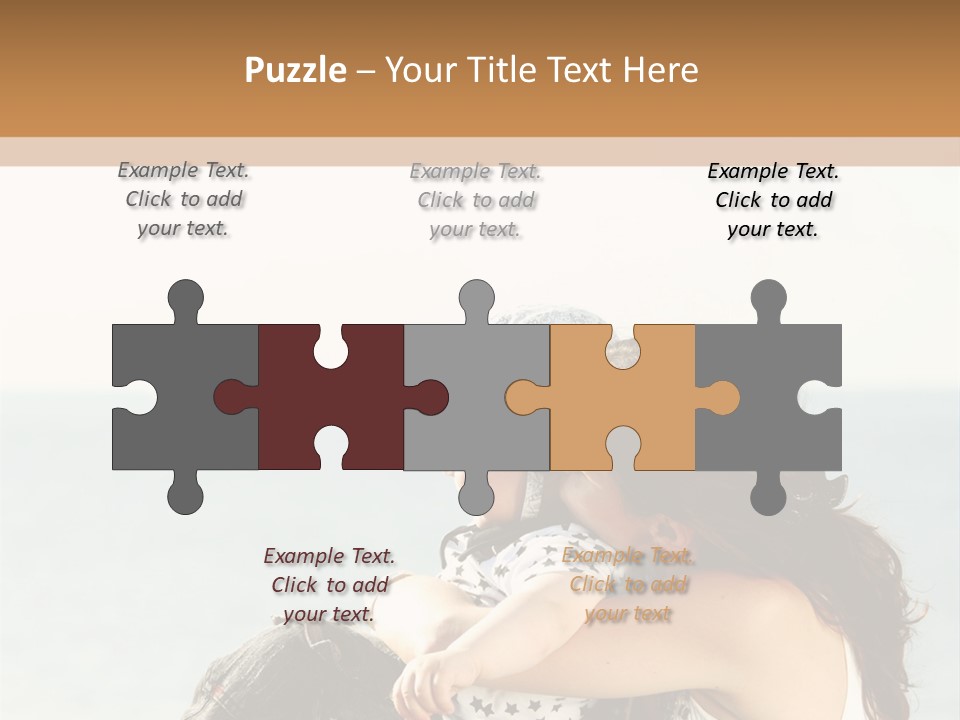 Water Brunette Lake PowerPoint Template