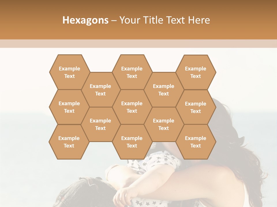 Water Brunette Lake PowerPoint Template