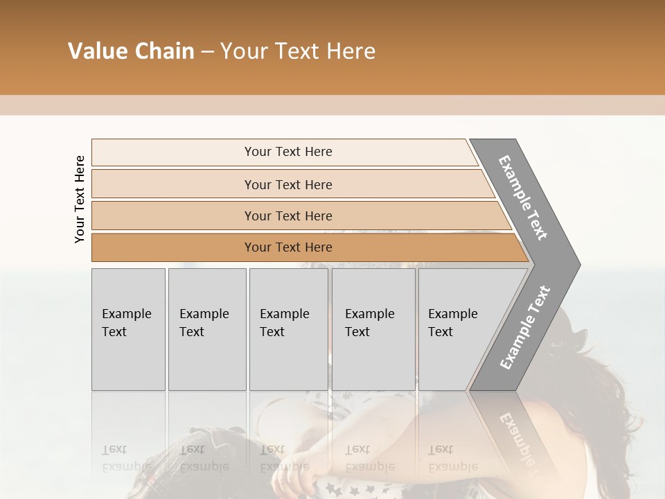 Water Brunette Lake PowerPoint Template