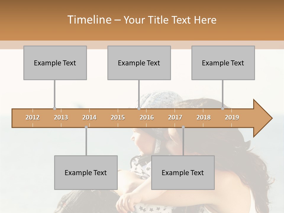 Water Brunette Lake PowerPoint Template