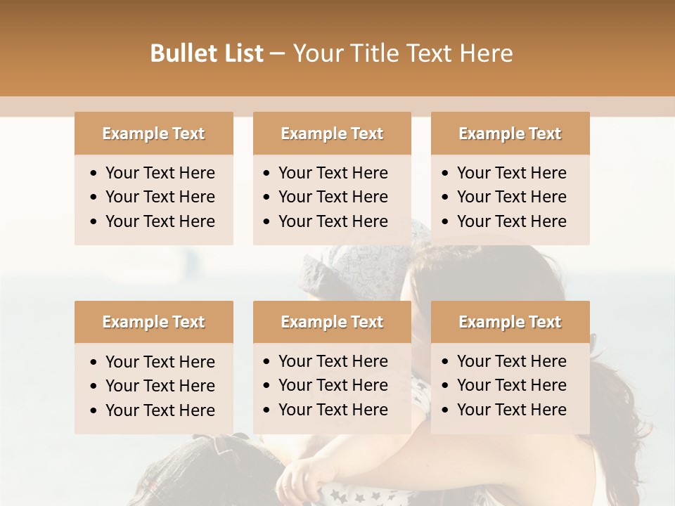 Water Brunette Lake PowerPoint Template