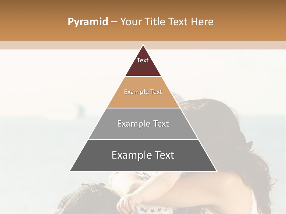 Water Brunette Lake PowerPoint Template