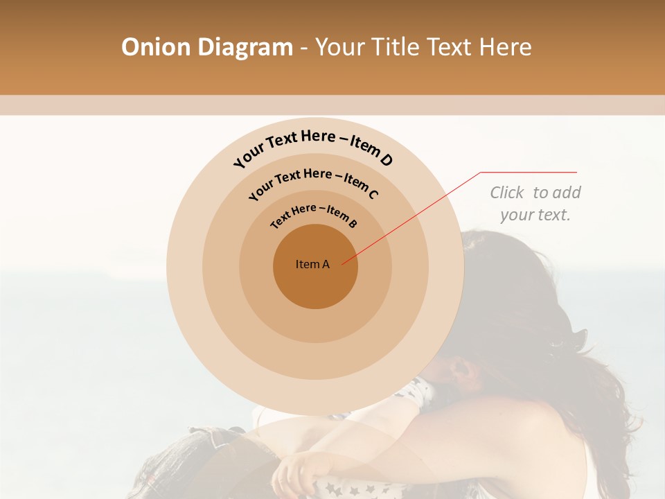 Water Brunette Lake PowerPoint Template