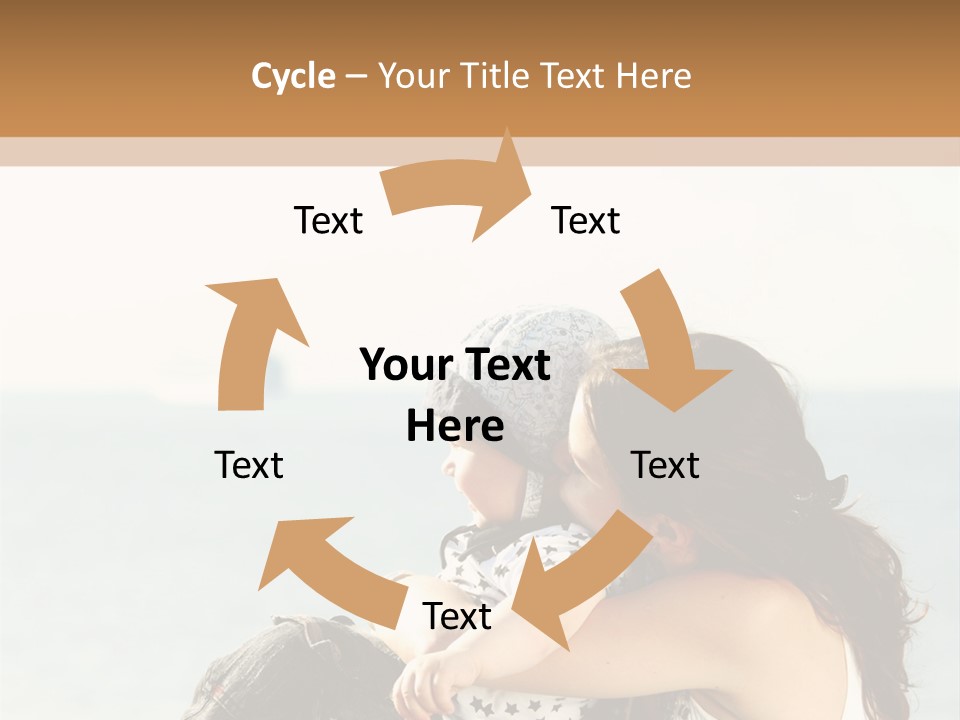 Water Brunette Lake PowerPoint Template