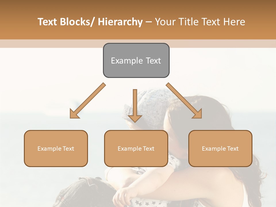 Water Brunette Lake PowerPoint Template