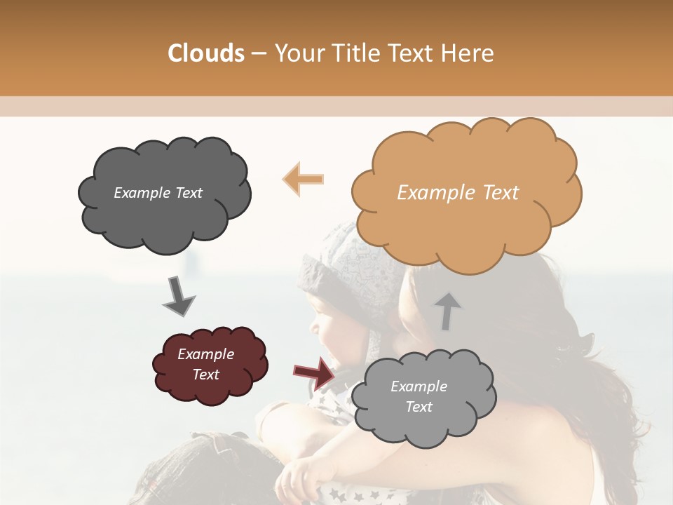 Water Brunette Lake PowerPoint Template