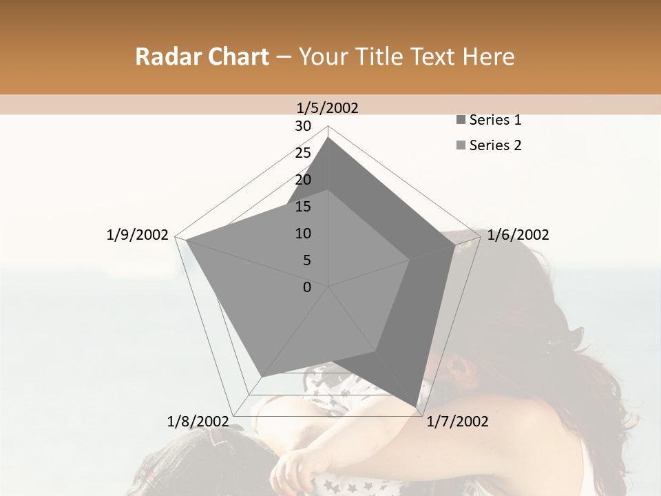 Water Brunette Lake PowerPoint Template