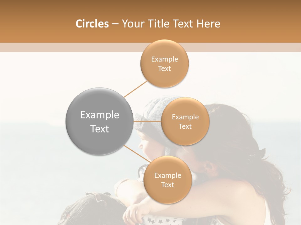 Water Brunette Lake PowerPoint Template