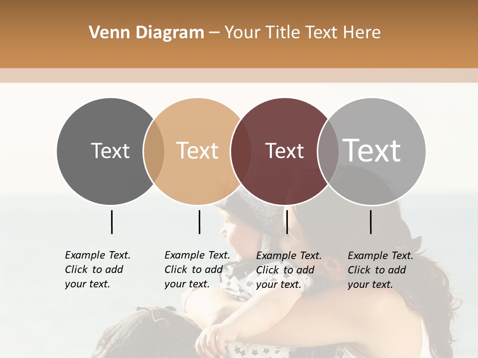 Water Brunette Lake PowerPoint Template