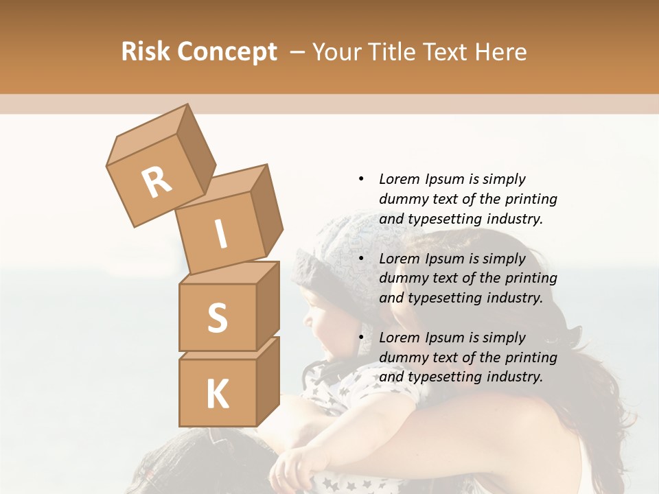 Water Brunette Lake PowerPoint Template