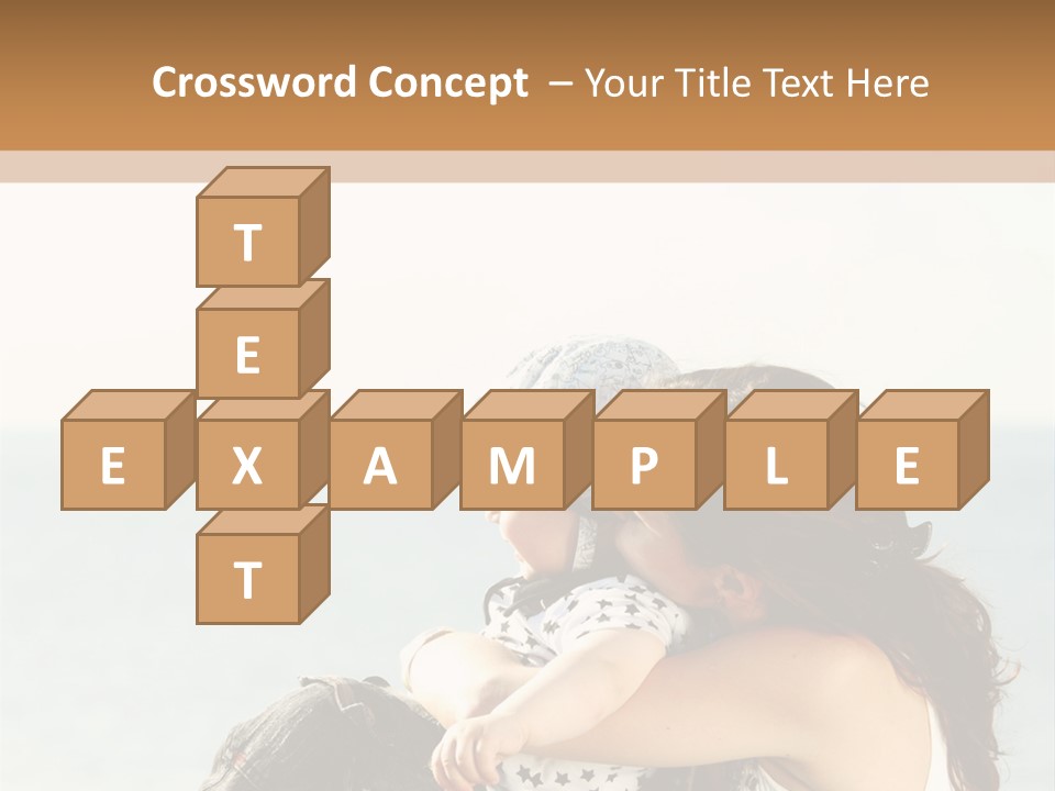 Water Brunette Lake PowerPoint Template