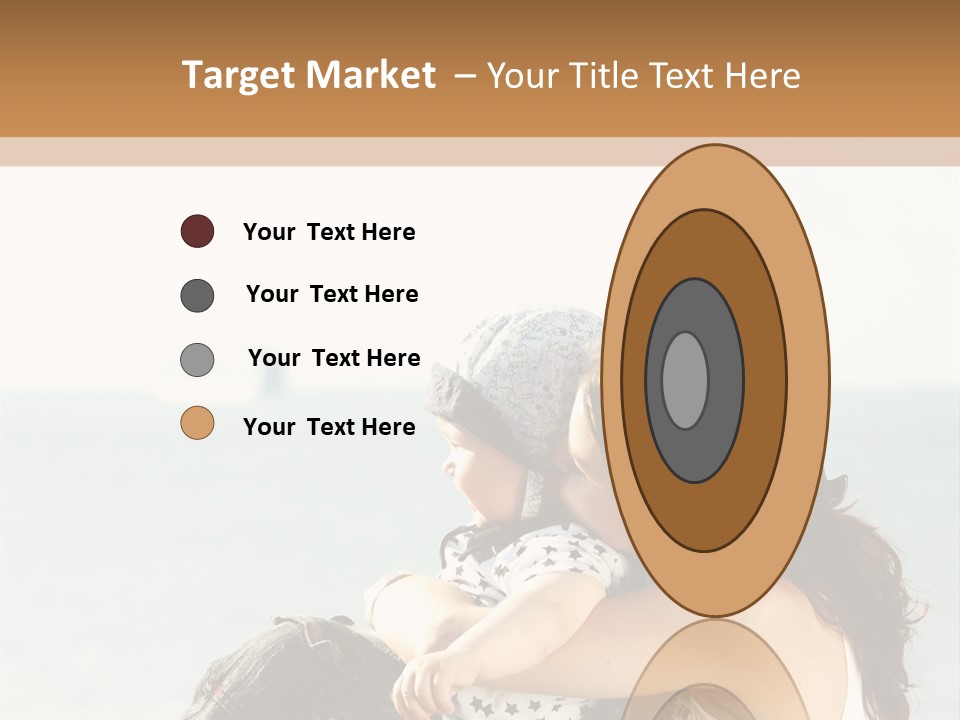 Water Brunette Lake PowerPoint Template