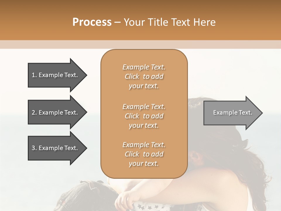Water Brunette Lake PowerPoint Template