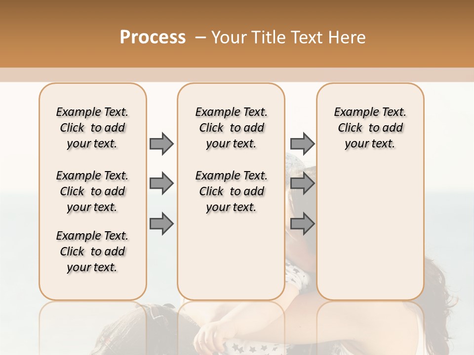 Water Brunette Lake PowerPoint Template