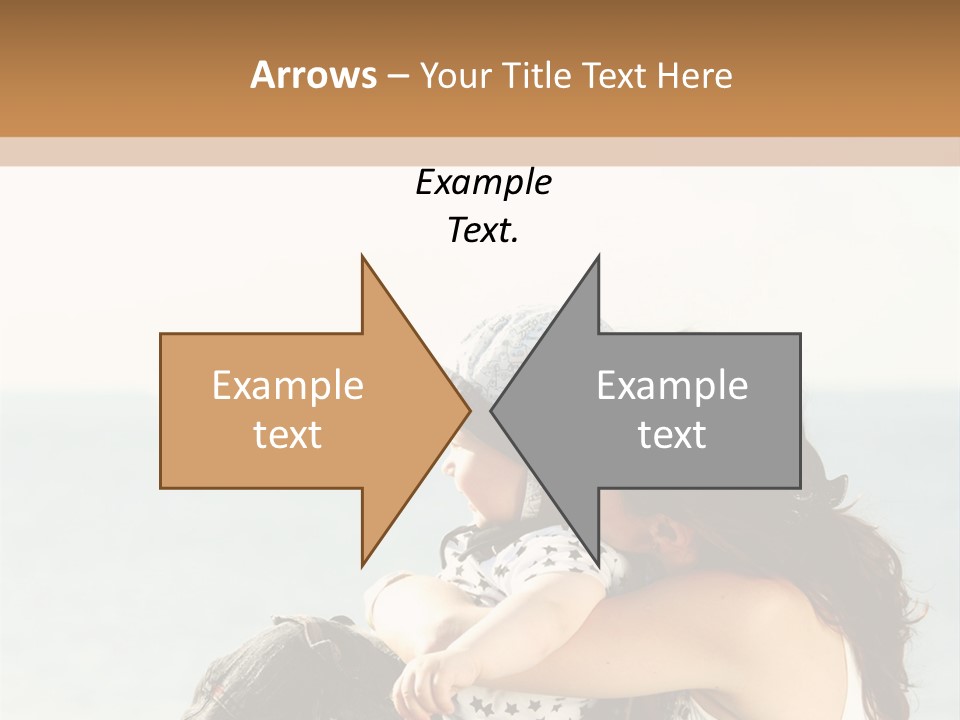 Water Brunette Lake PowerPoint Template