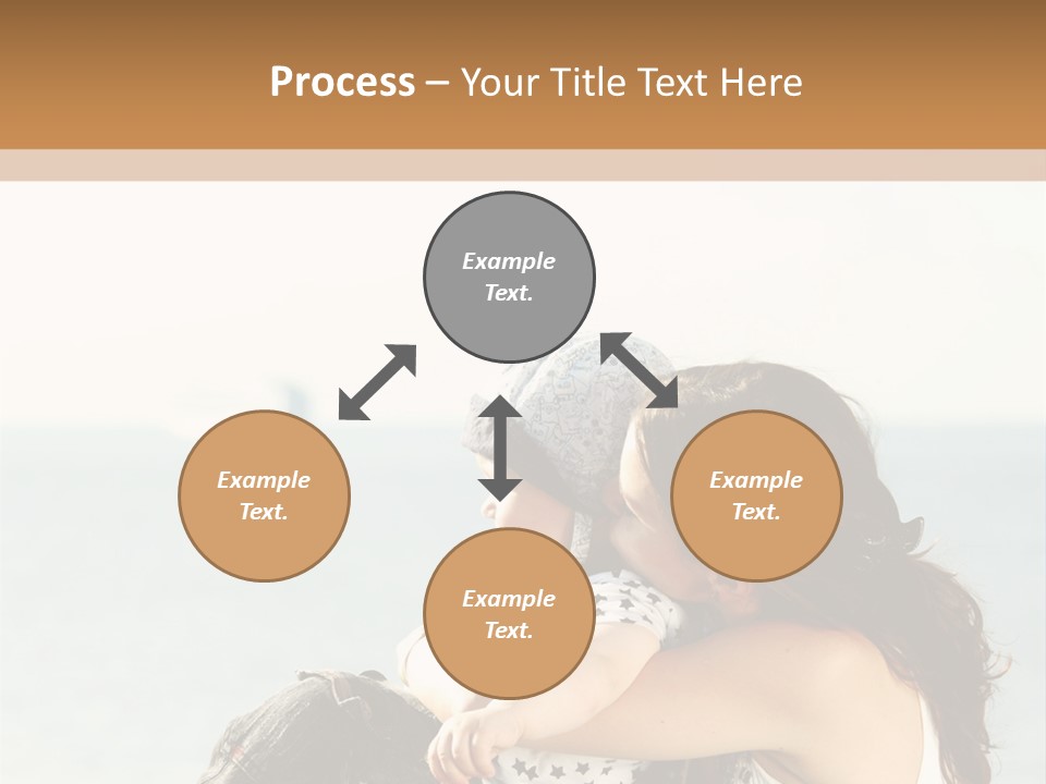 Water Brunette Lake PowerPoint Template