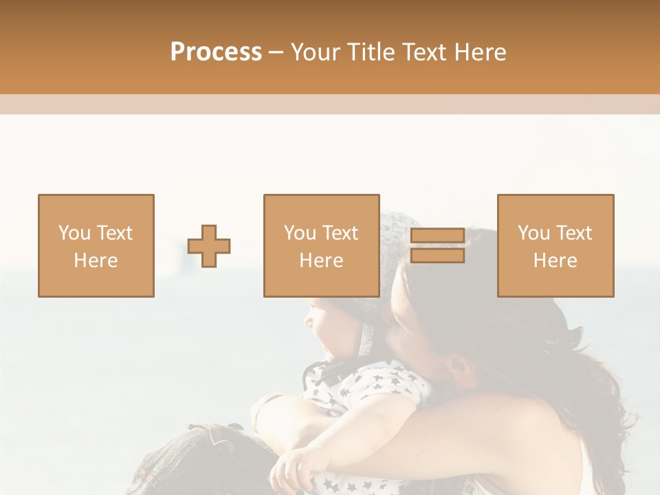 Water Brunette Lake PowerPoint Template