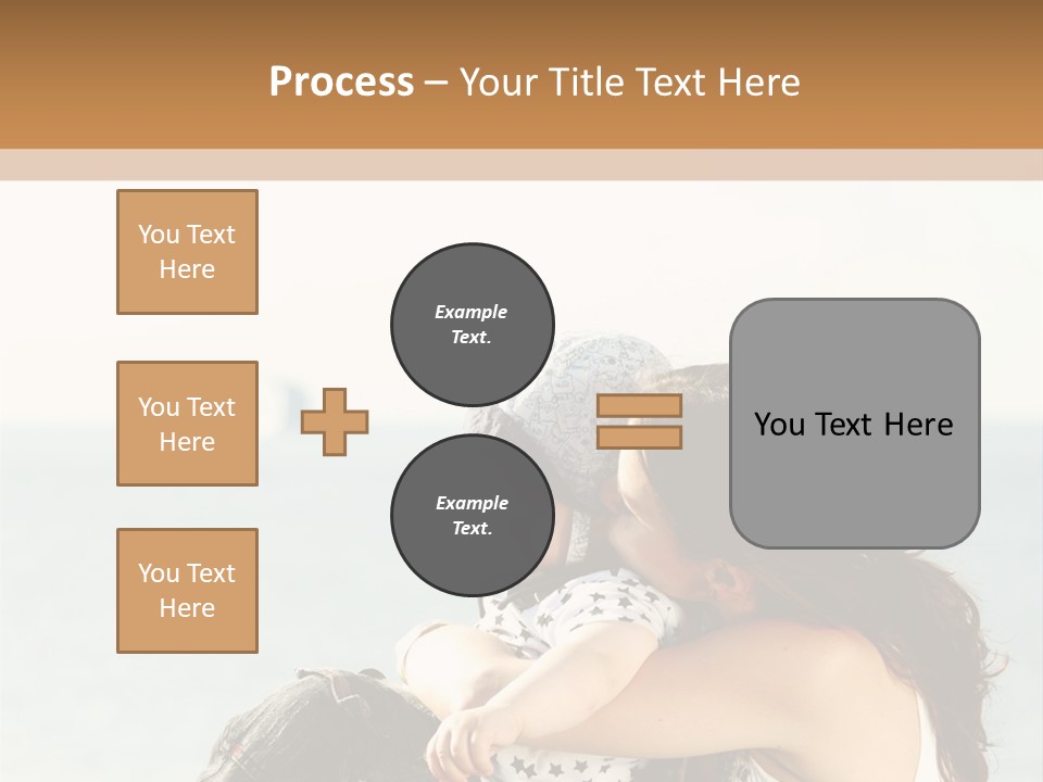 Water Brunette Lake PowerPoint Template