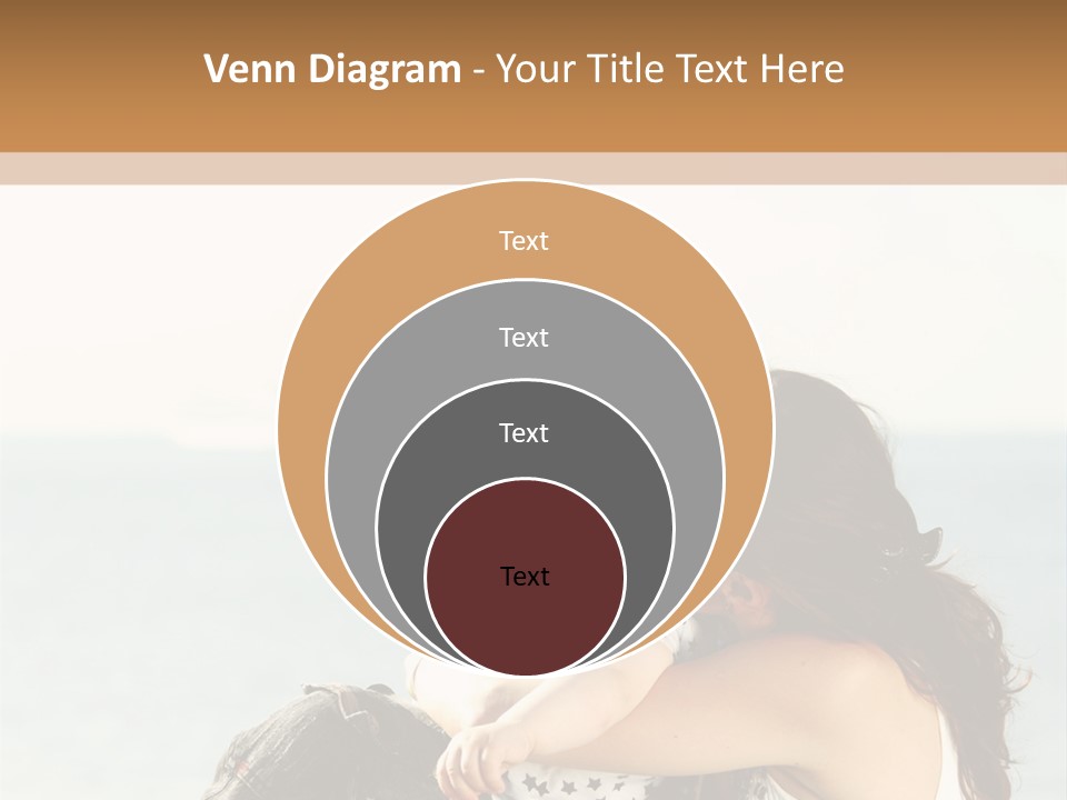 Water Brunette Lake PowerPoint Template