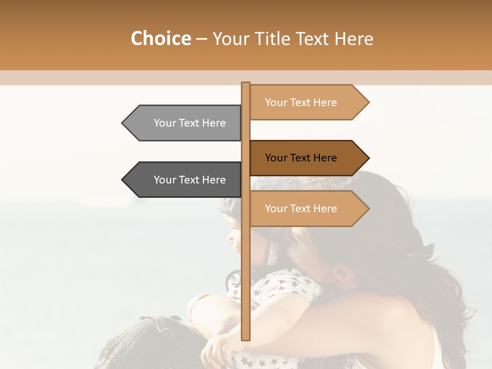 Water Brunette Lake PowerPoint Template