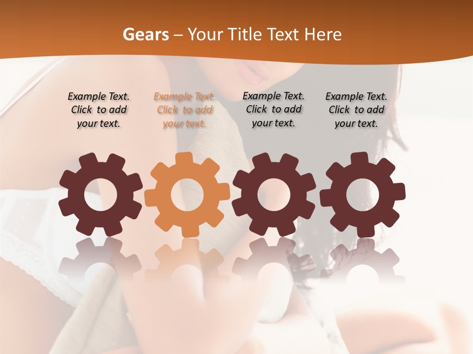 Indoors Fitness Friends PowerPoint Template