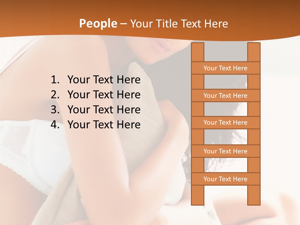 Indoors Fitness Friends PowerPoint Template