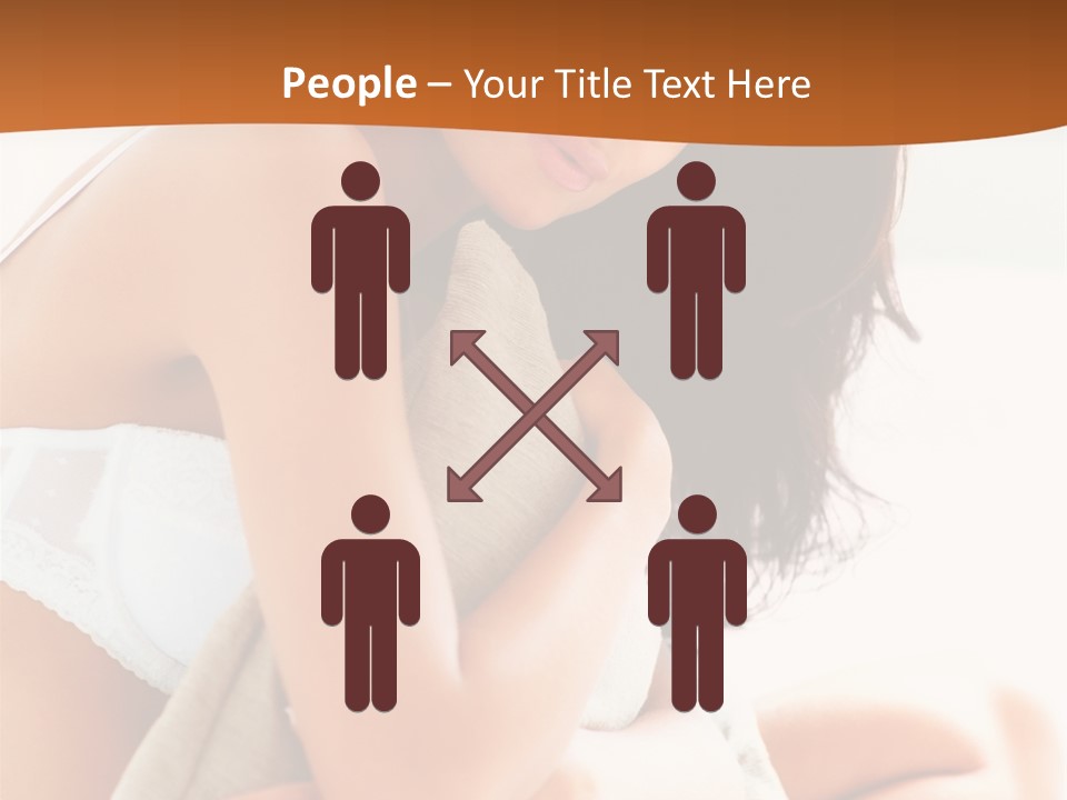 Indoors Fitness Friends PowerPoint Template