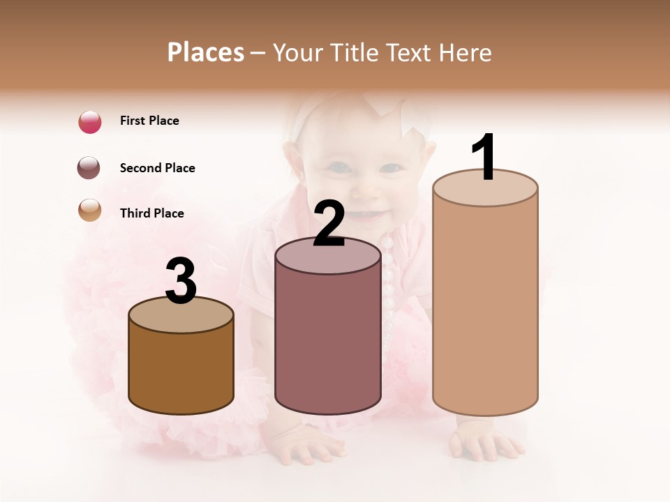 Innocence Baby Necklace PowerPoint Template