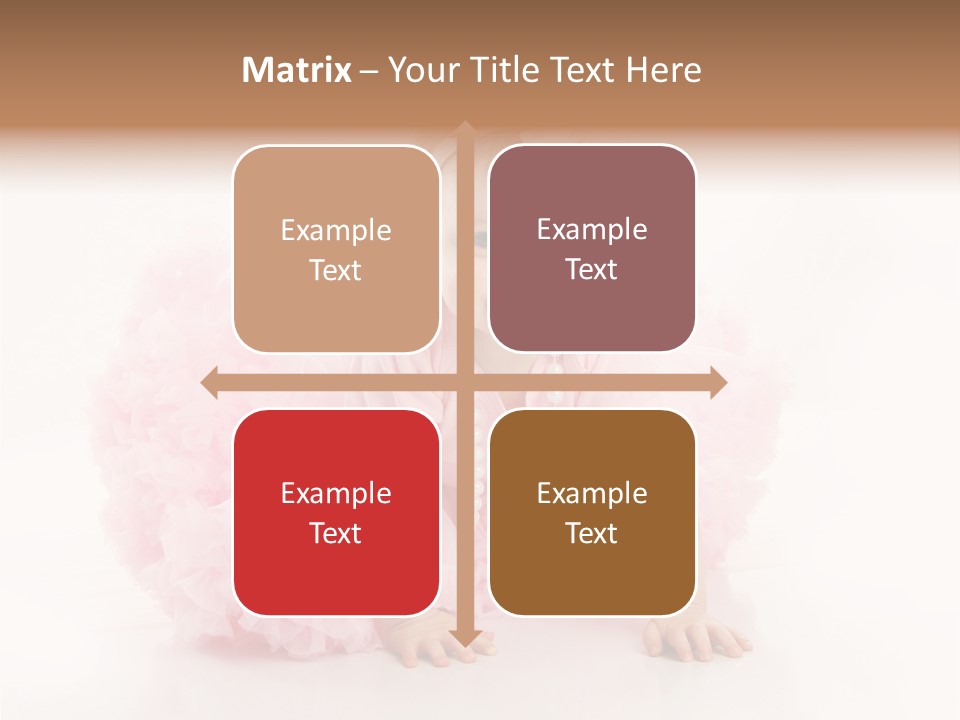 Innocence Baby Necklace PowerPoint Template